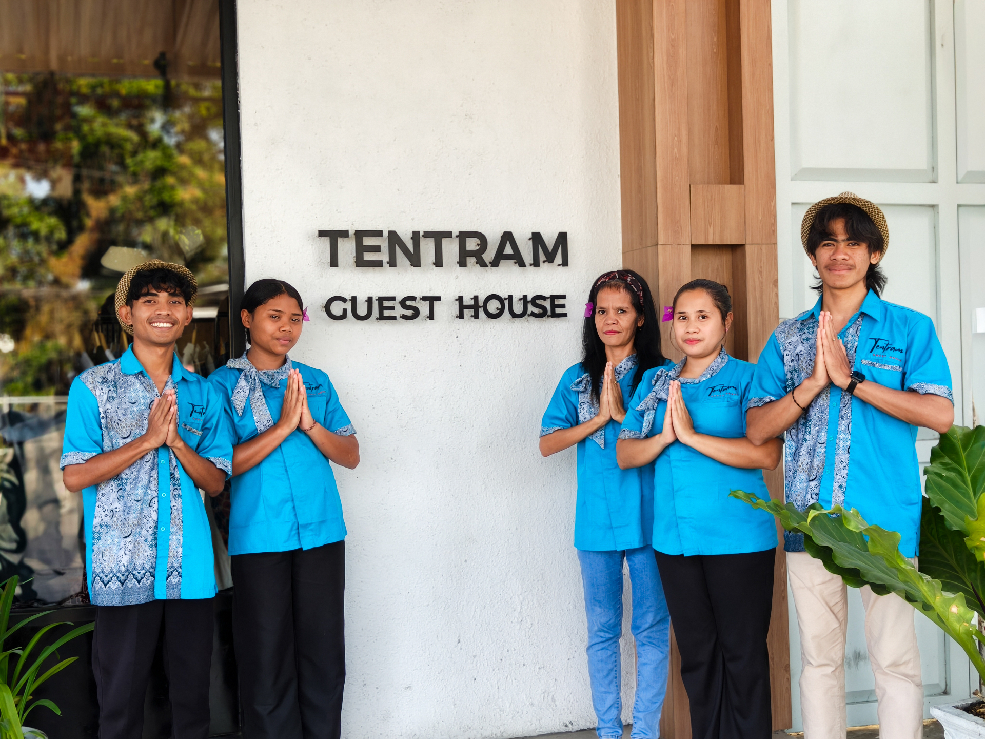 The Tentram Guest House team